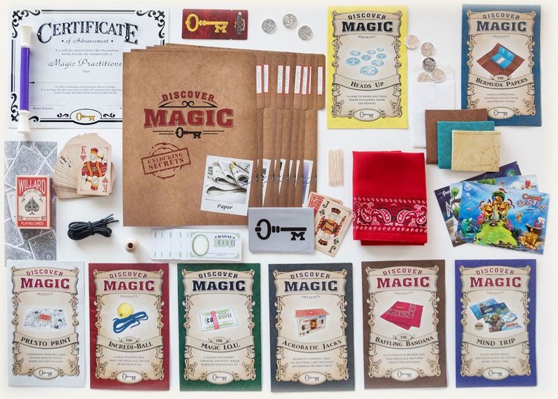 Discover Magic curriculum tricks and materials